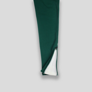 God`s Child Stacked Joggers (Forest Green)
