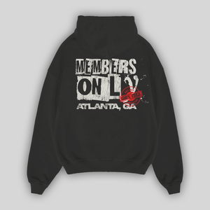 God`s Child Members Only Oversized Heavy Hoodie