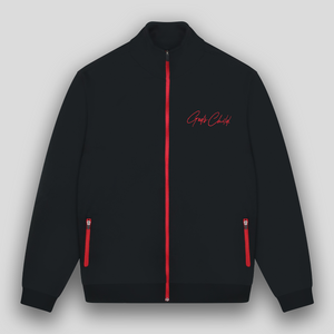 God`s Child Full Zip Jacket (Black & Red)