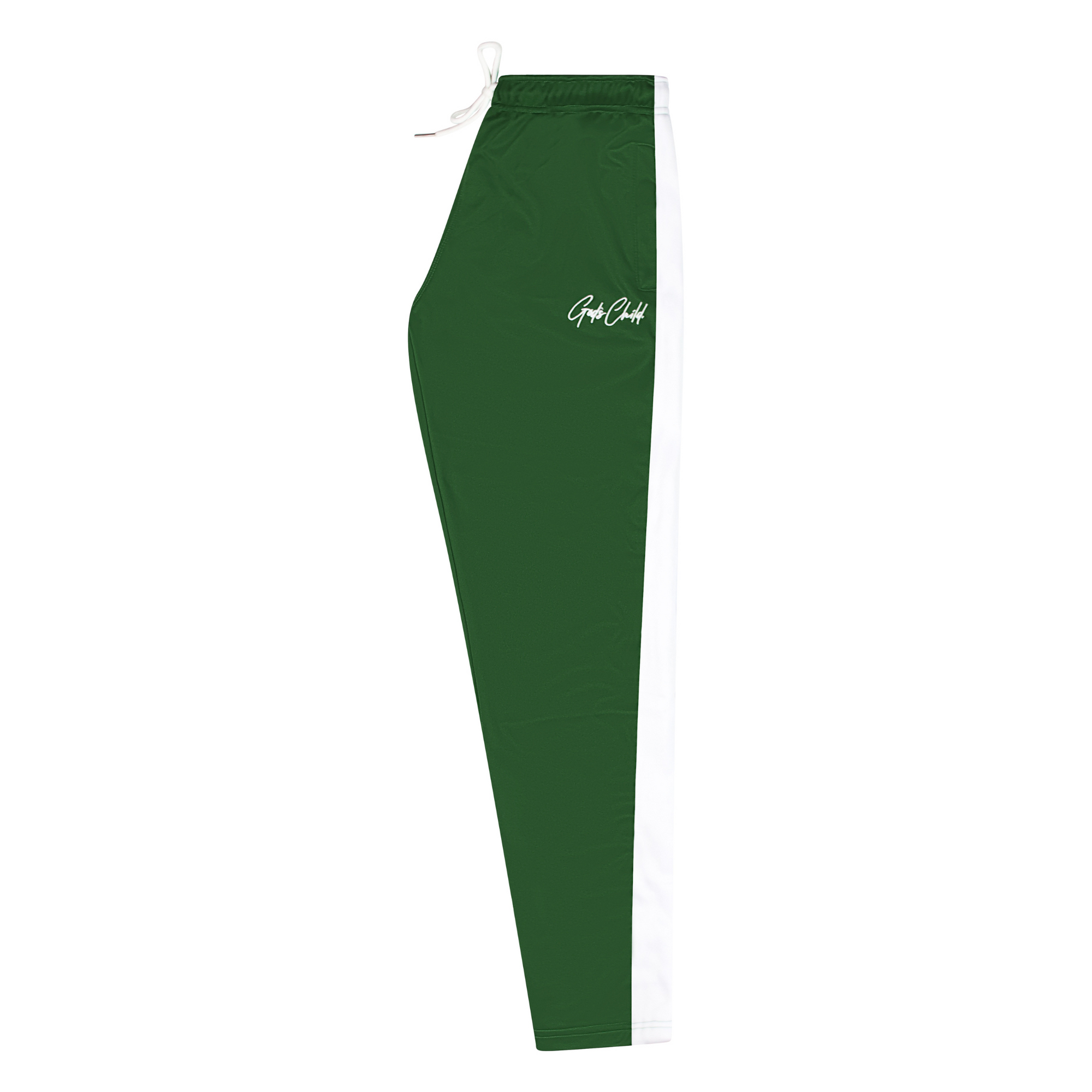 God`s Child Classic Track Pants (Forest Green) **MUST SIZE UP**