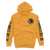 God`s Child "Be The Example " Fleece Pullover Hoodie (Gold)